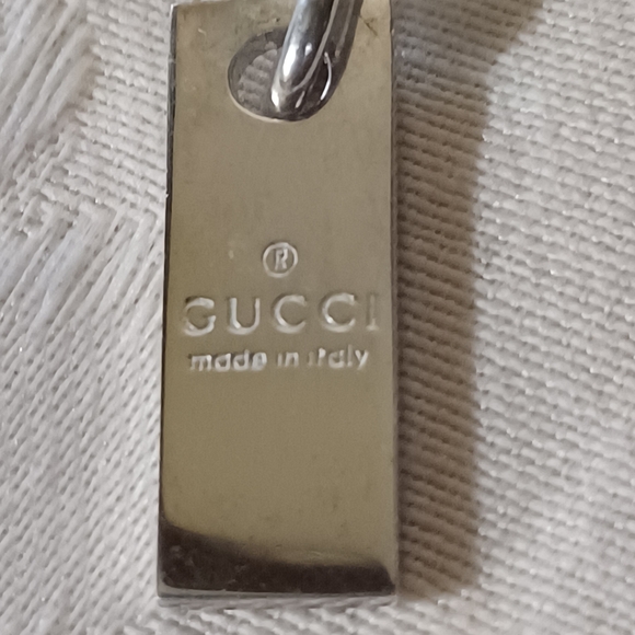 Gucci Sterling Silver Bar Tag Bracelet - Picture 3 of 7